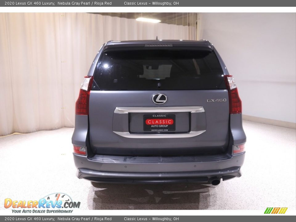 2020 Lexus GX 460 Luxury Nebula Gray Pearl / Rioja Red Photo #23