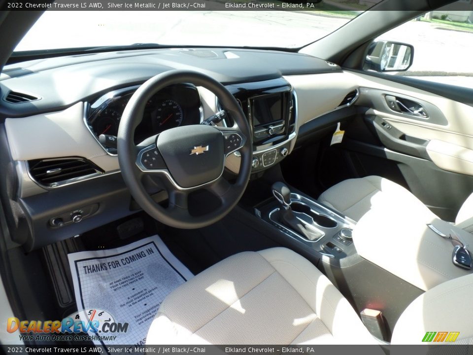 Front Seat of 2022 Chevrolet Traverse LS AWD Photo #18