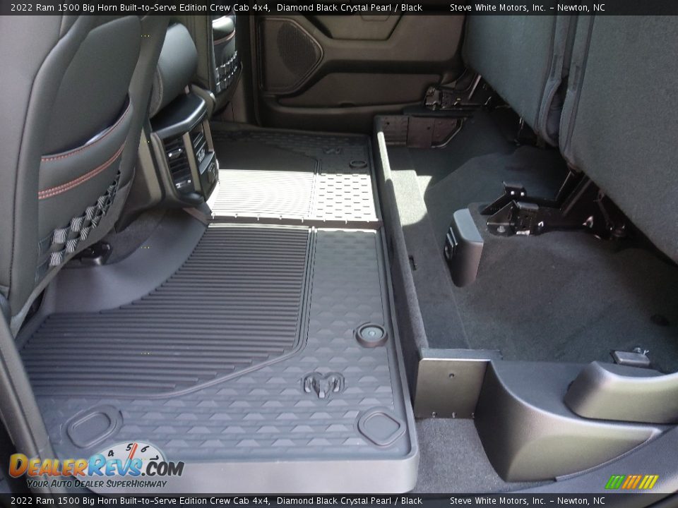 Rear Seat of 2022 Ram 1500 Big Horn Built-to-Serve Edition Crew Cab 4x4 Photo #17