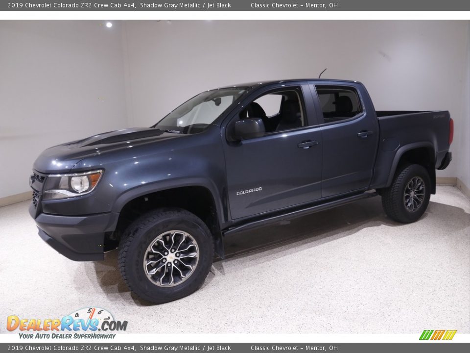 2019 Chevrolet Colorado ZR2 Crew Cab 4x4 Shadow Gray Metallic / Jet Black Photo #3