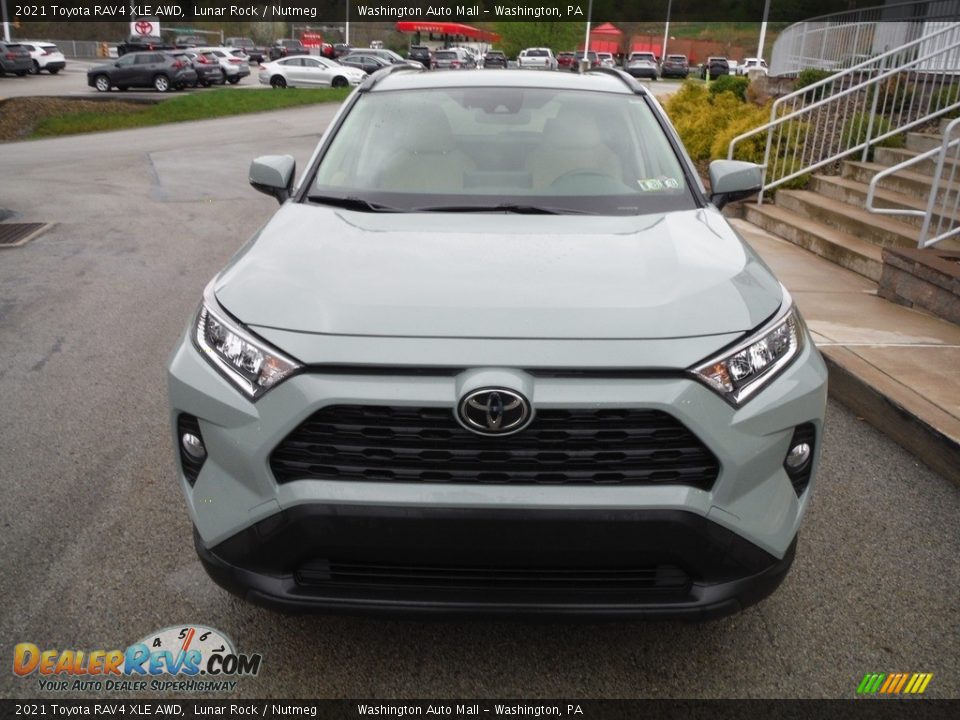 2021 Toyota RAV4 XLE AWD Lunar Rock / Nutmeg Photo #12