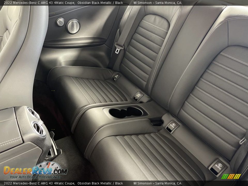 Rear Seat of 2022 Mercedes-Benz C AMG 43 4Matic Coupe Photo #11