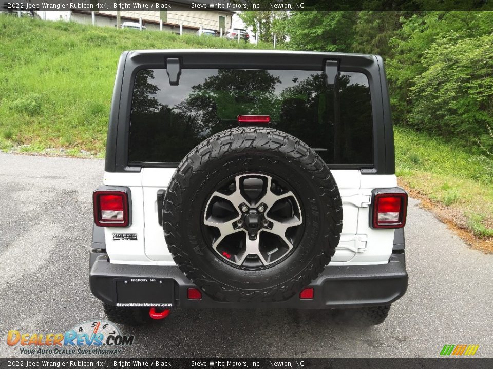 2022 Jeep Wrangler Rubicon 4x4 Bright White / Black Photo #7