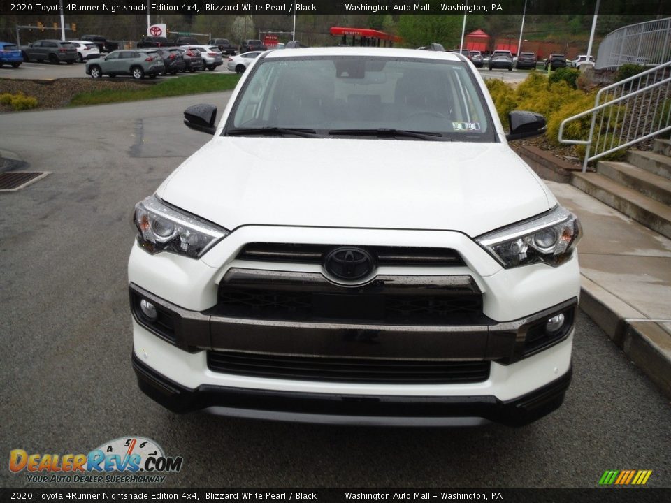 2020 Toyota 4Runner Nightshade Edition 4x4 Blizzard White Pearl / Black Photo #12