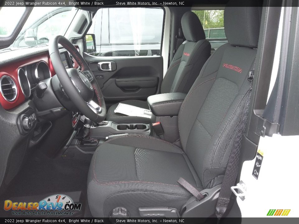 Front Seat of 2022 Jeep Wrangler Rubicon 4x4 Photo #10