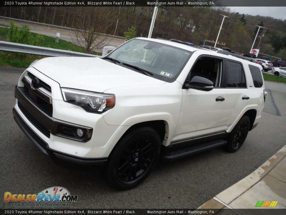 2020 Toyota 4Runner Nightshade Edition 4x4 Blizzard White Pearl / Black Photo #13