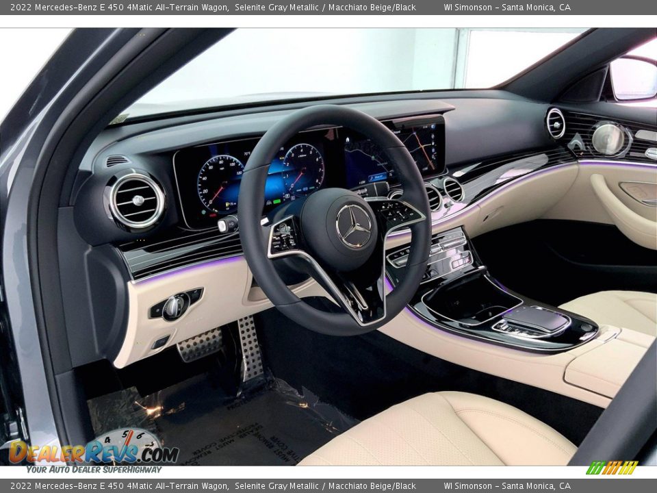 Macchiato Beige/Black Interior - 2022 Mercedes-Benz E 450 4Matic All-Terrain Wagon Photo #4