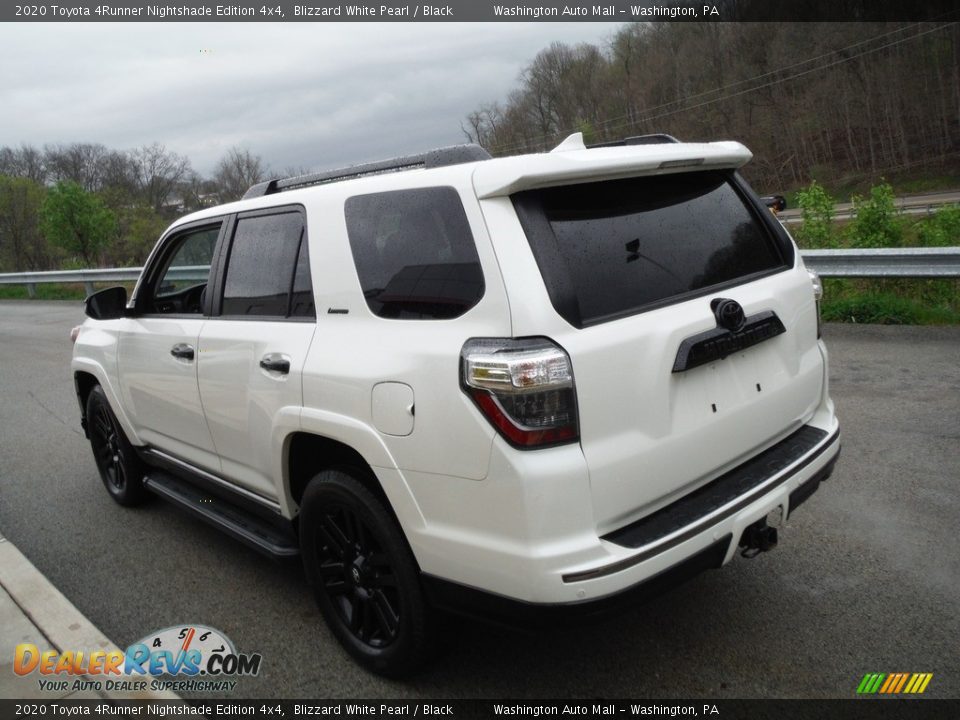 2020 Toyota 4Runner Nightshade Edition 4x4 Blizzard White Pearl / Black Photo #16