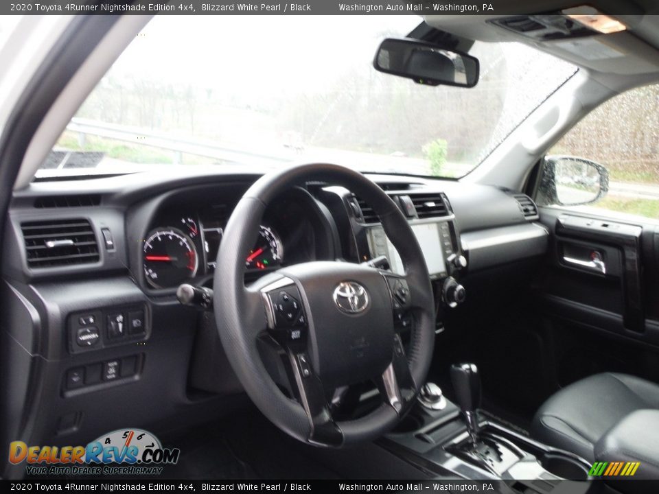 2020 Toyota 4Runner Nightshade Edition 4x4 Blizzard White Pearl / Black Photo #21