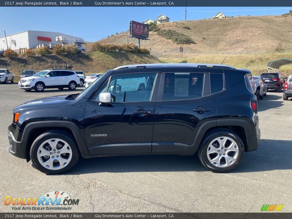 Black 2017 Jeep Renegade Limited Photo #4