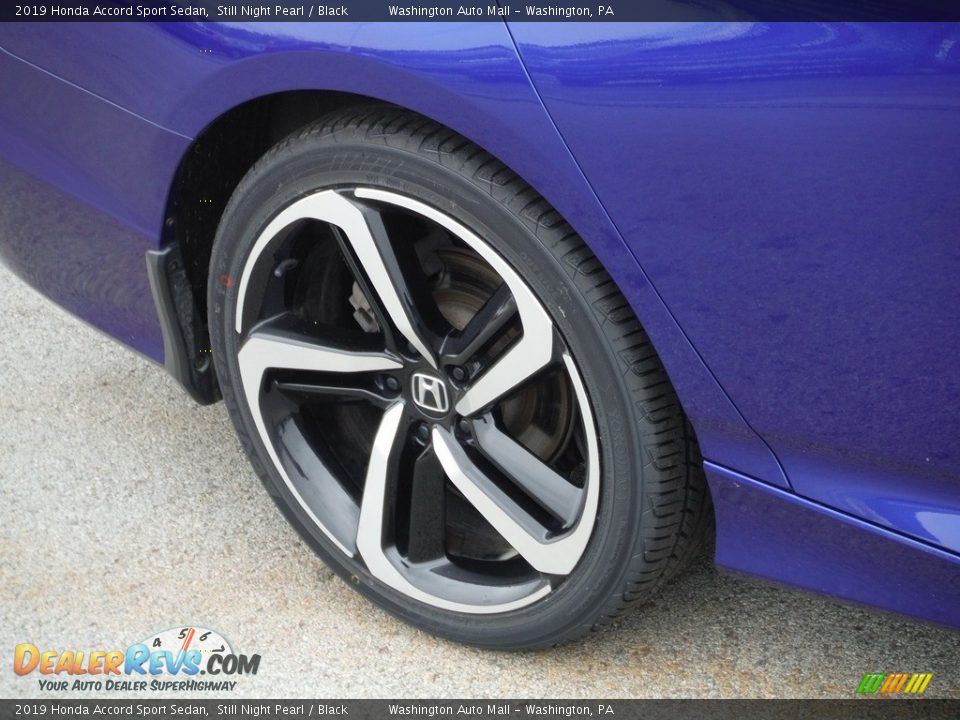 2019 Honda Accord Sport Sedan Still Night Pearl / Black Photo #3