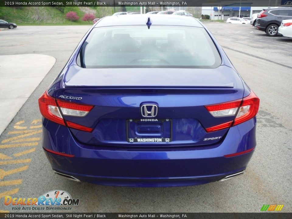 2019 Honda Accord Sport Sedan Still Night Pearl / Black Photo #8