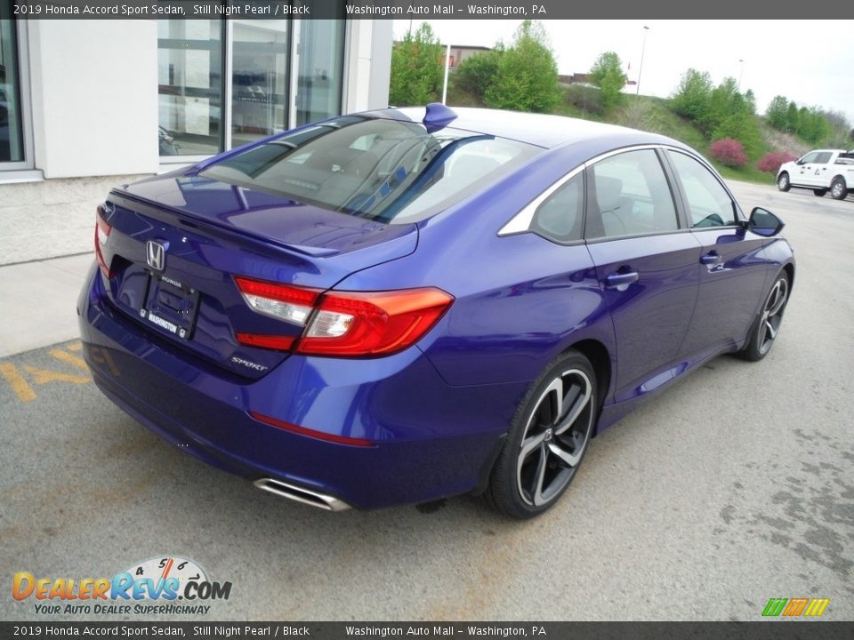 2019 Honda Accord Sport Sedan Still Night Pearl / Black Photo #9