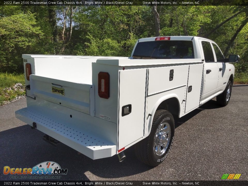 2022 Ram 2500 Tradesman Crew Cab Chassis 4x4 Bright White / Black/Diesel Gray Photo #6