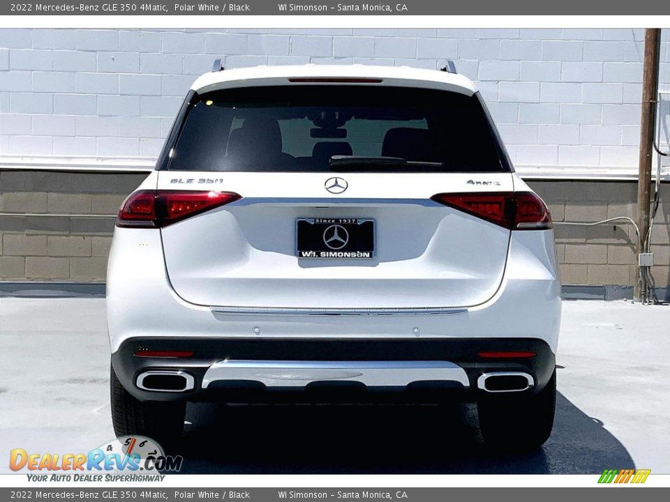 2022 Mercedes-Benz GLE 350 4Matic Polar White / Black Photo #3