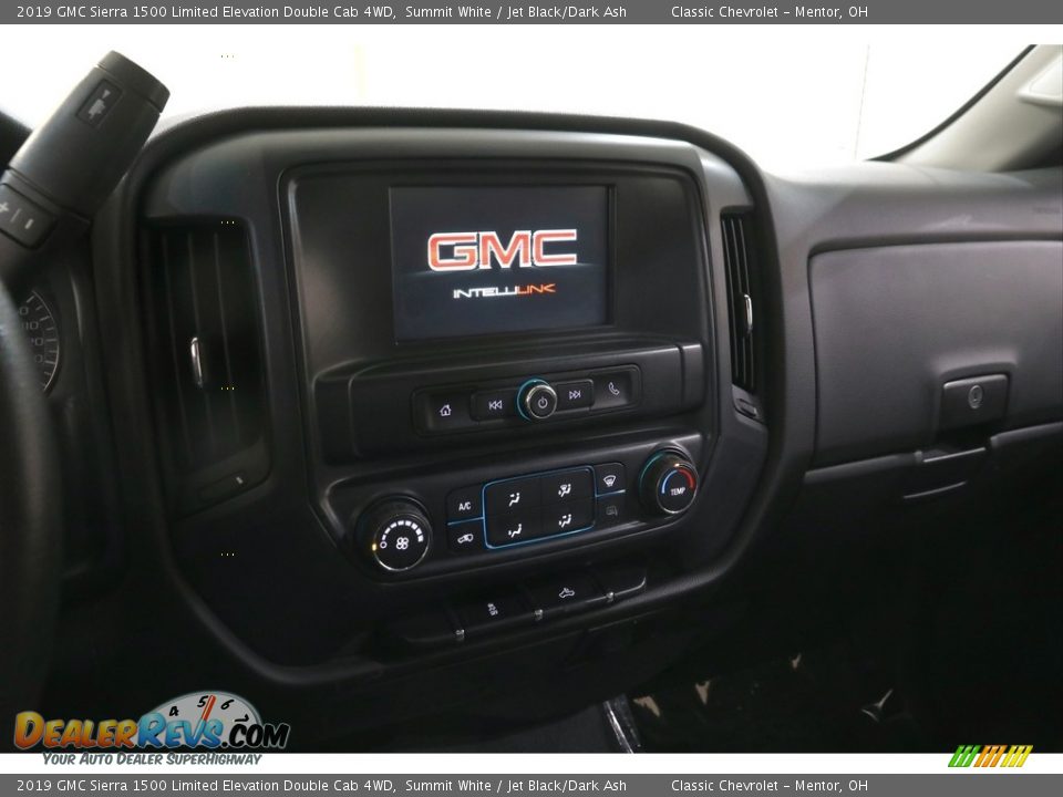 2019 GMC Sierra 1500 Limited Elevation Double Cab 4WD Summit White / Jet Black/Dark Ash Photo #9