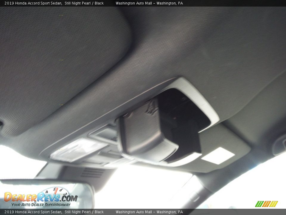 2019 Honda Accord Sport Sedan Still Night Pearl / Black Photo #22