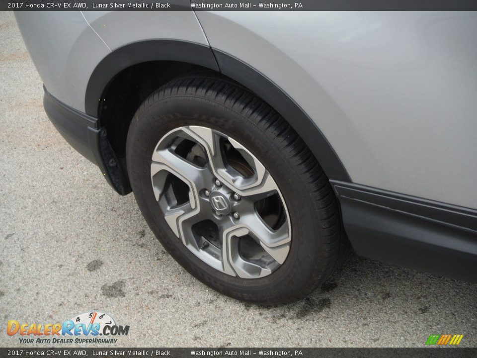 2017 Honda CR-V EX AWD Lunar Silver Metallic / Black Photo #4