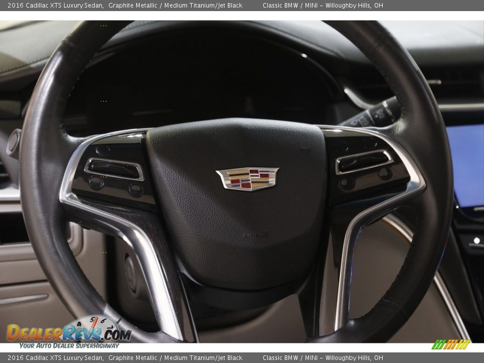 2016 Cadillac XTS Luxury Sedan Steering Wheel Photo #7