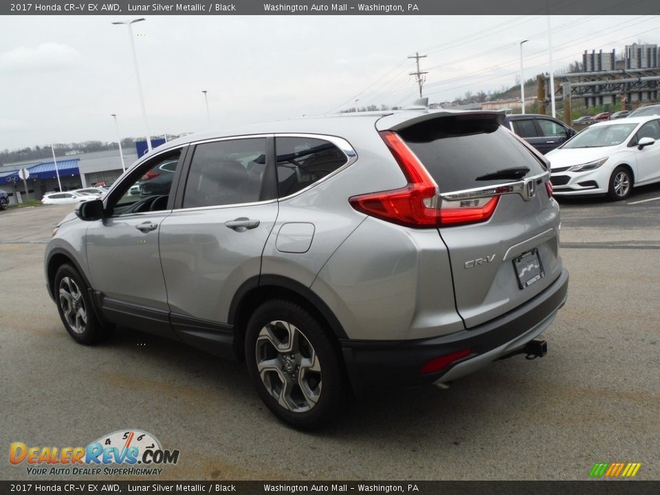 2017 Honda CR-V EX AWD Lunar Silver Metallic / Black Photo #8