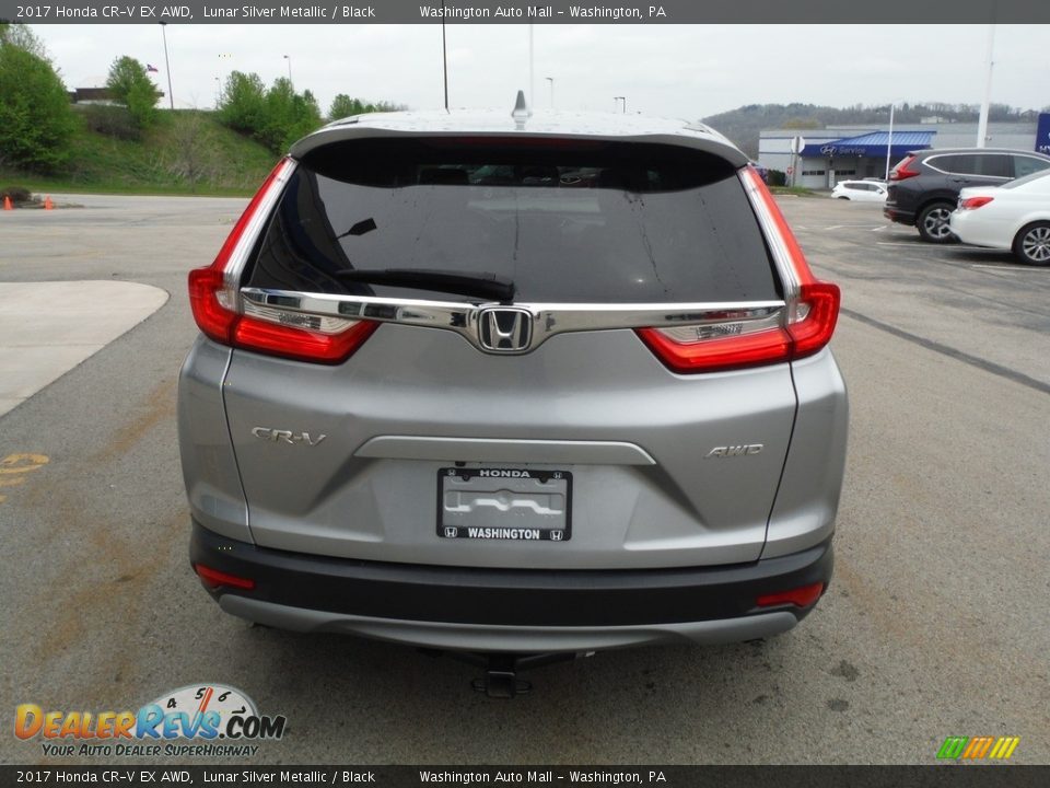 2017 Honda CR-V EX AWD Lunar Silver Metallic / Black Photo #9