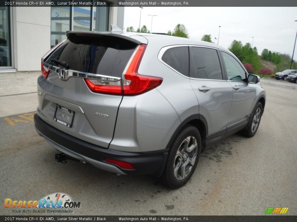 2017 Honda CR-V EX AWD Lunar Silver Metallic / Black Photo #10