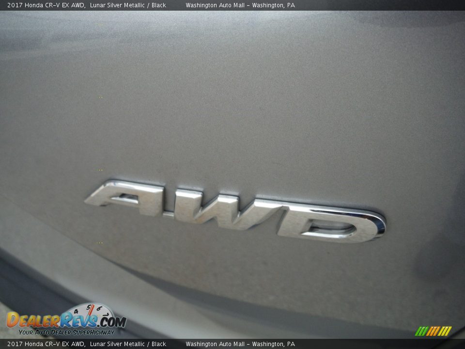 2017 Honda CR-V EX AWD Lunar Silver Metallic / Black Photo #11