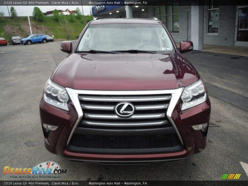 2016 Lexus GX 460 Premium Claret Mica / Ecru Photo #6