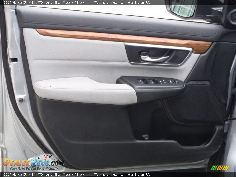 2017 Honda CR-V EX AWD Lunar Silver Metallic / Black Photo #15