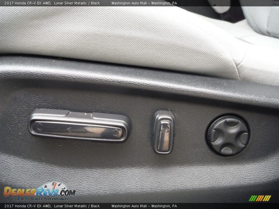 2017 Honda CR-V EX AWD Lunar Silver Metallic / Black Photo #17