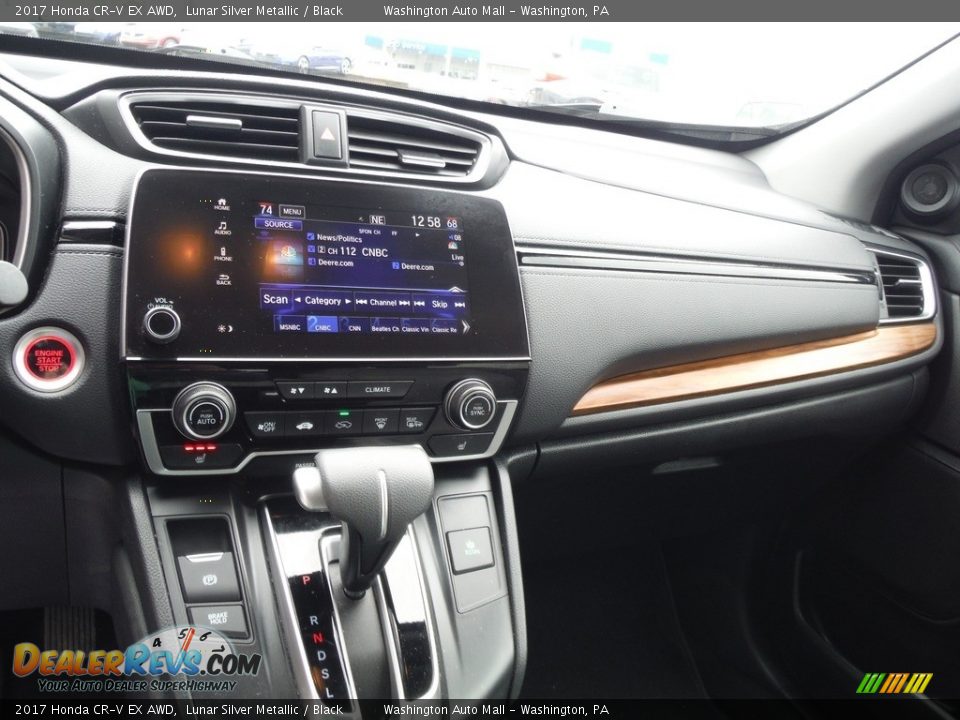 2017 Honda CR-V EX AWD Lunar Silver Metallic / Black Photo #21