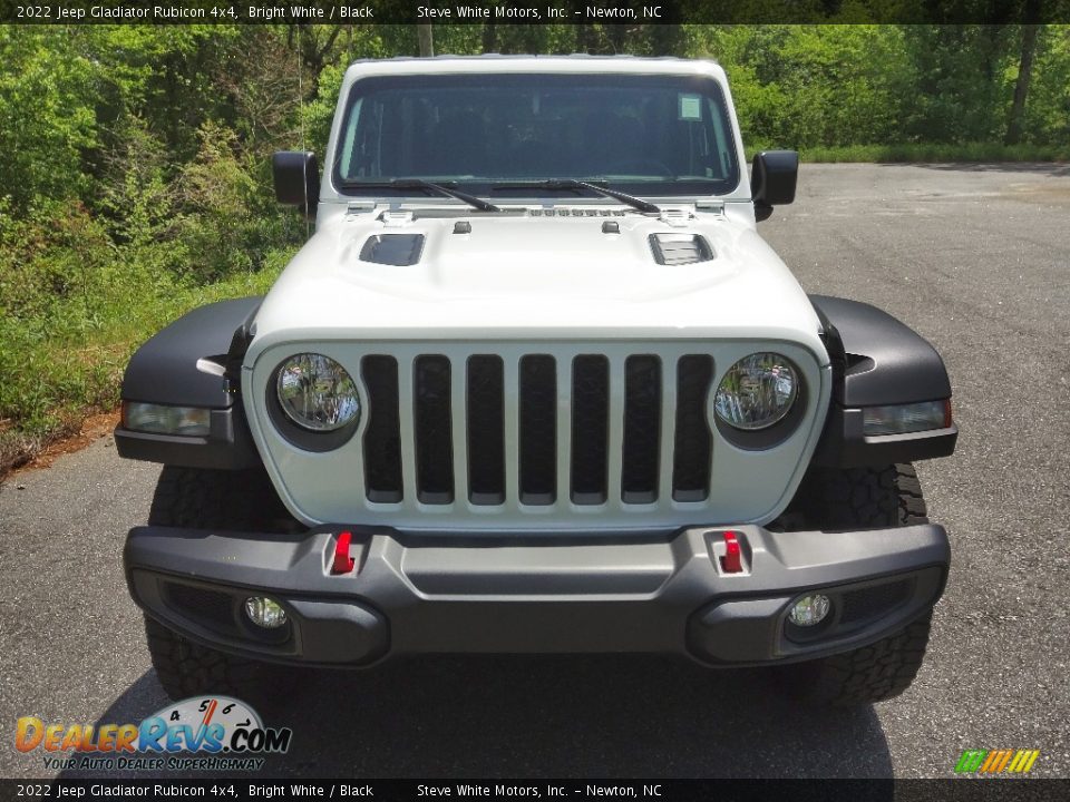 2022 Jeep Gladiator Rubicon 4x4 Bright White / Black Photo #3