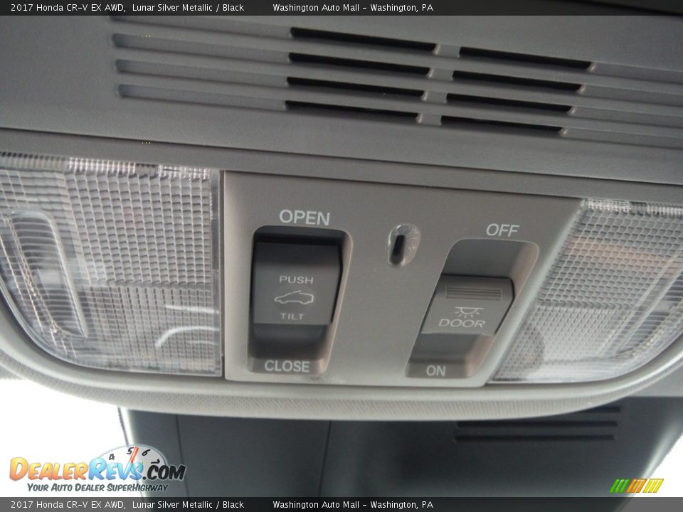 2017 Honda CR-V EX AWD Lunar Silver Metallic / Black Photo #26