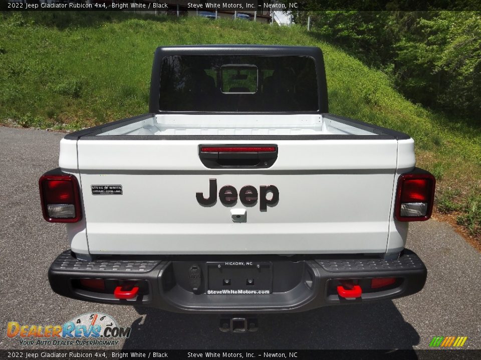 2022 Jeep Gladiator Rubicon 4x4 Bright White / Black Photo #7