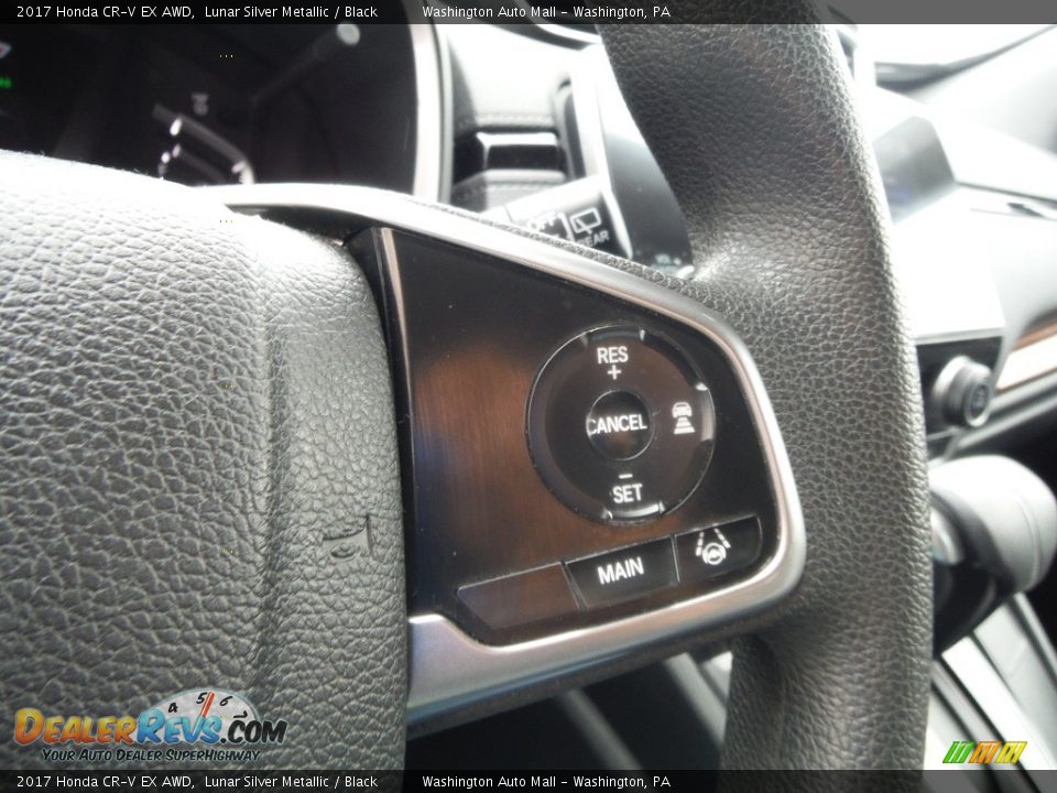 2017 Honda CR-V EX AWD Lunar Silver Metallic / Black Photo #30
