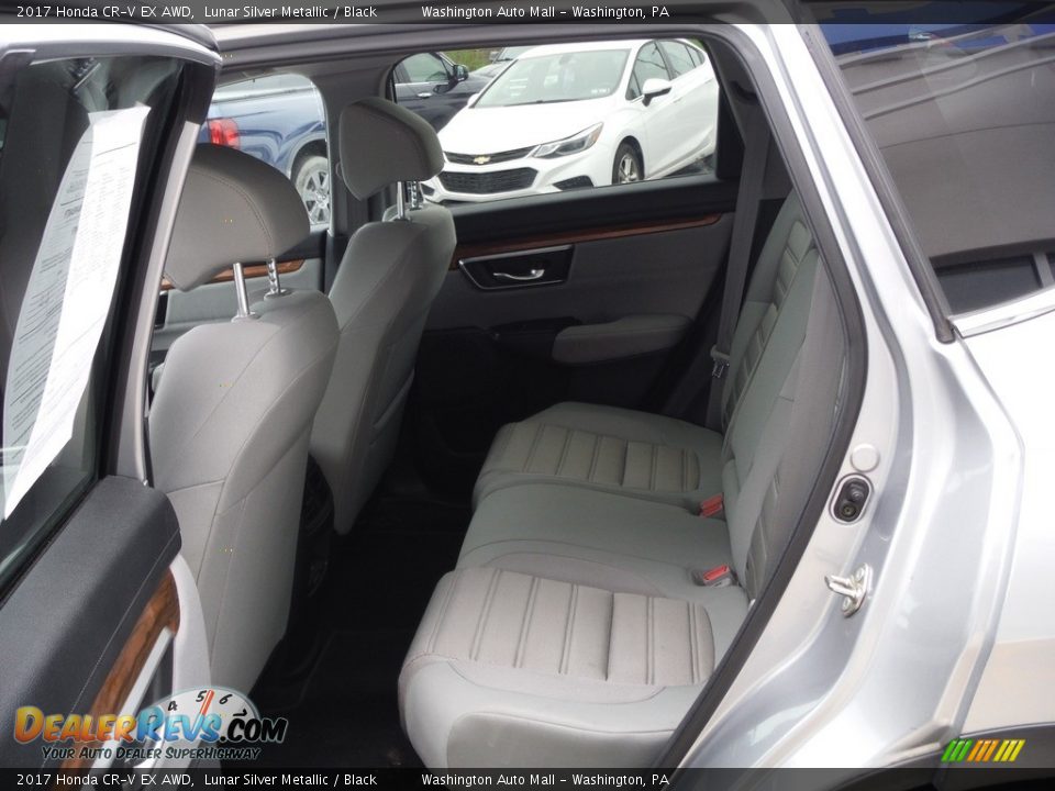 2017 Honda CR-V EX AWD Lunar Silver Metallic / Black Photo #32
