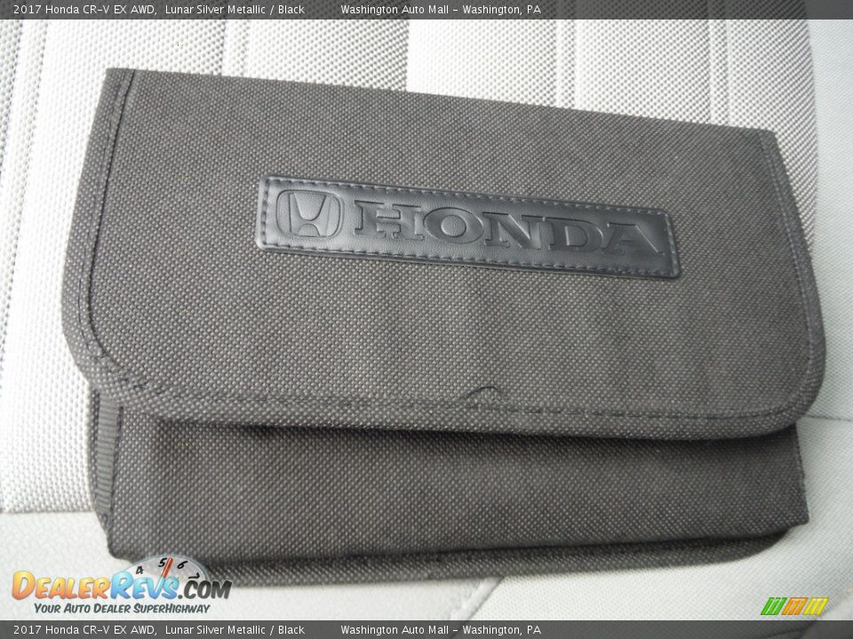 2017 Honda CR-V EX AWD Lunar Silver Metallic / Black Photo #34