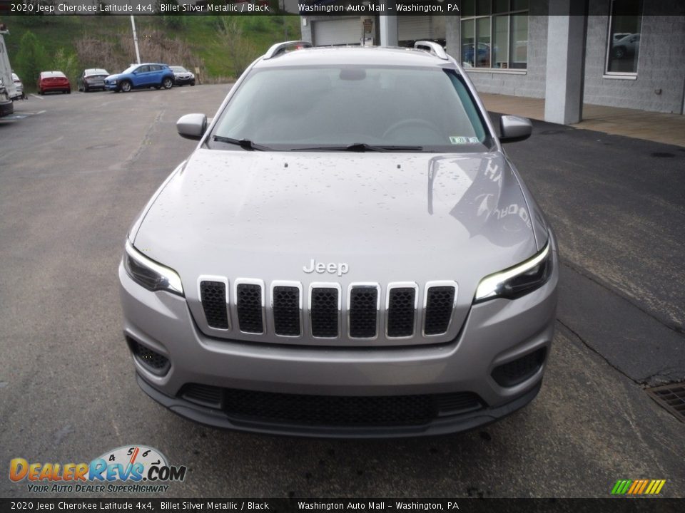 2020 Jeep Cherokee Latitude 4x4 Billet Silver Metallic / Black Photo #3