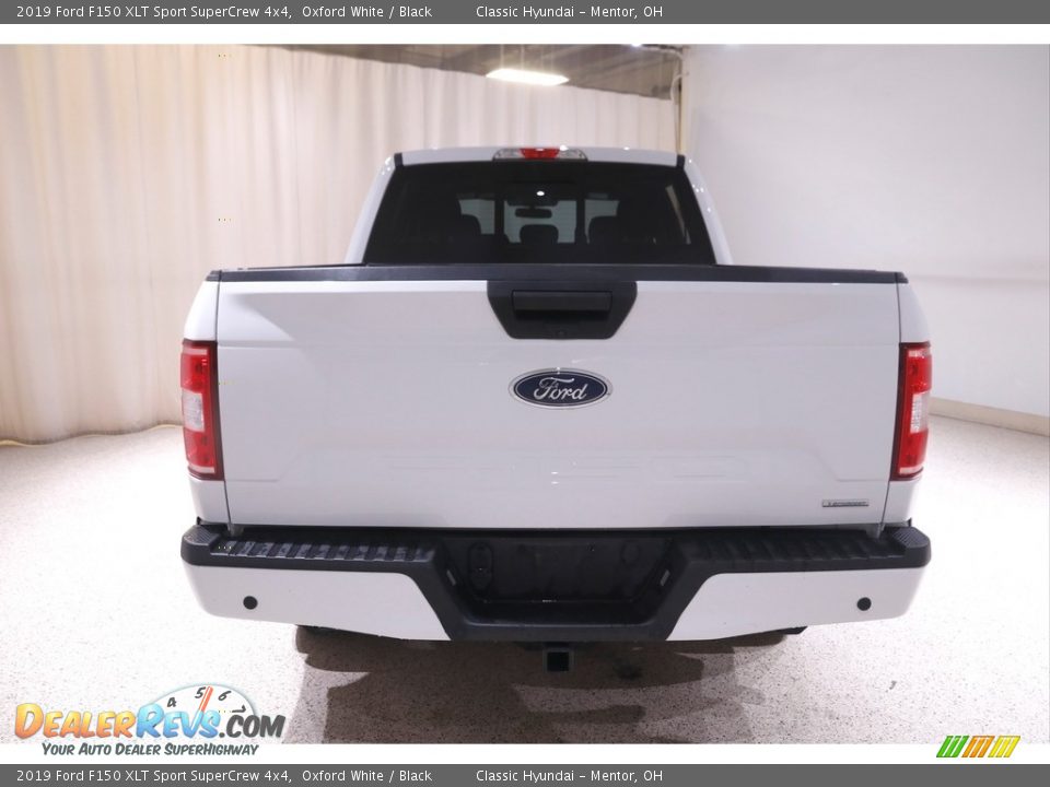 2019 Ford F150 XLT Sport SuperCrew 4x4 Oxford White / Black Photo #20