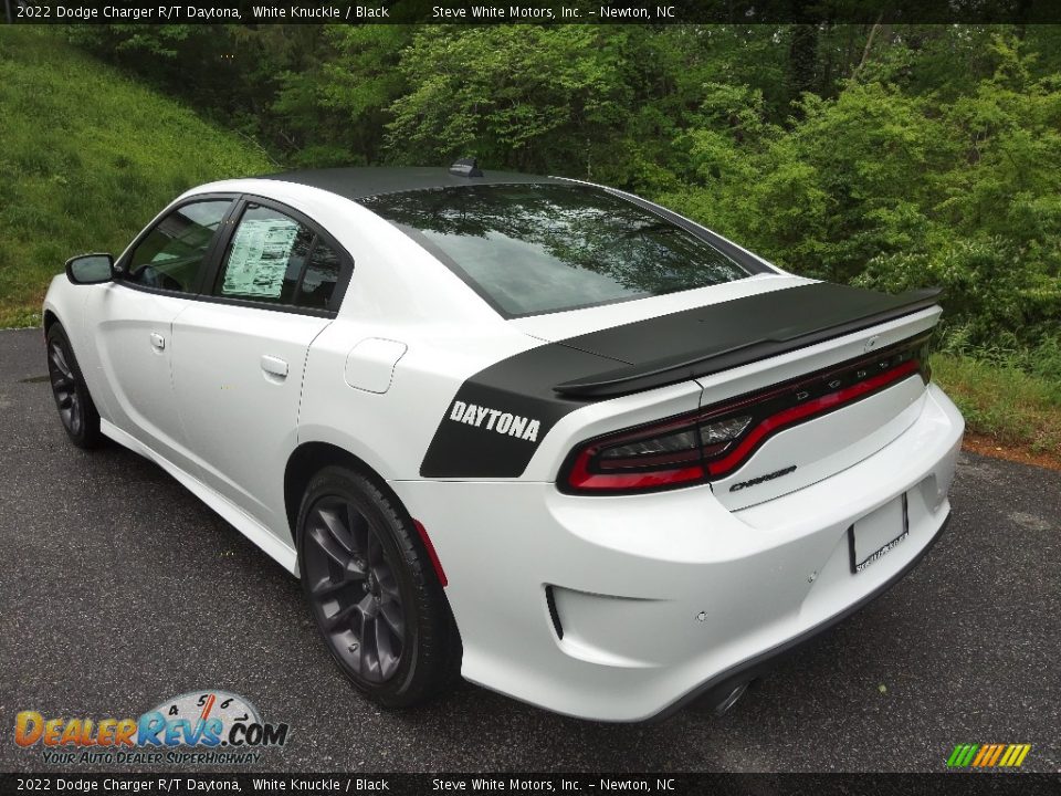 2022 Dodge Charger R/T Daytona White Knuckle / Black Photo #8