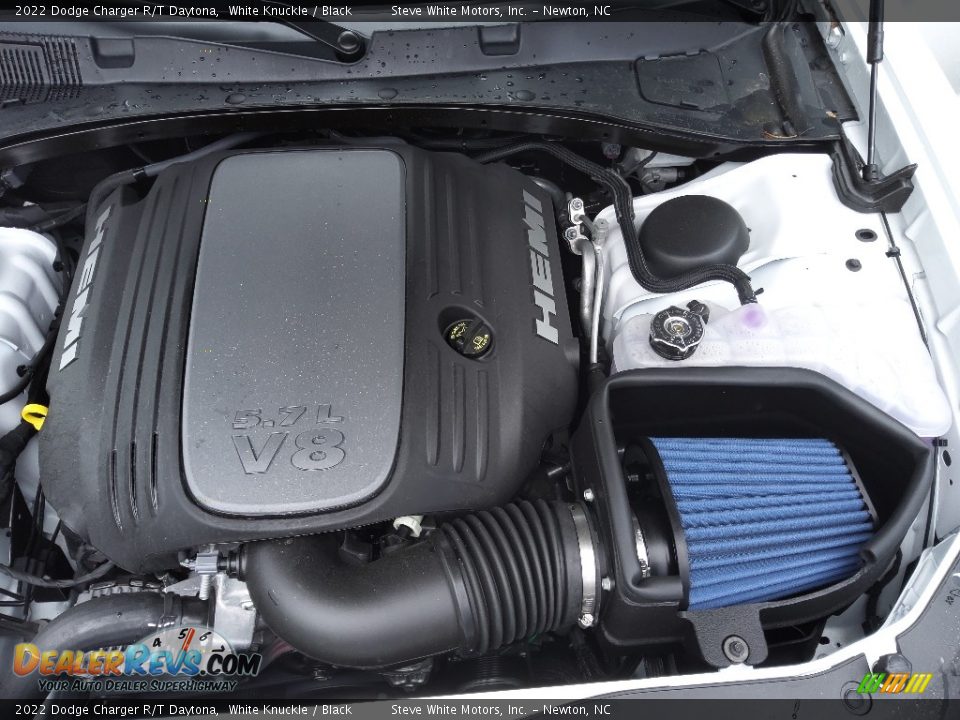 2022 Dodge Charger R/T Daytona 5.7 Liter HEMI OHV 16-Valve VVT V8 Engine Photo #9