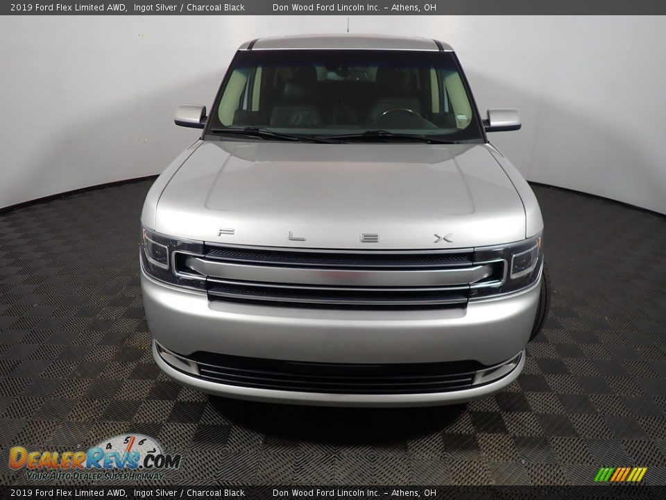 2019 Ford Flex Limited AWD Ingot Silver / Charcoal Black Photo #6