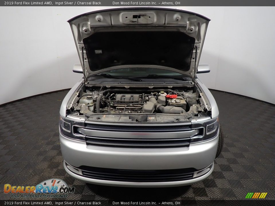2019 Ford Flex Limited AWD Ingot Silver / Charcoal Black Photo #7