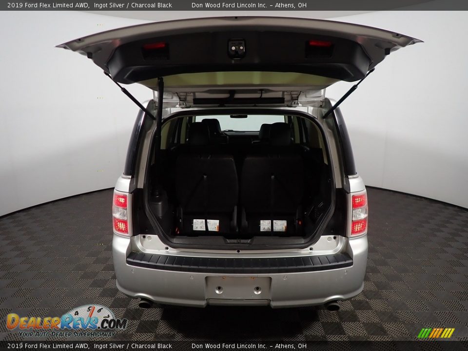 2019 Ford Flex Limited AWD Ingot Silver / Charcoal Black Photo #15