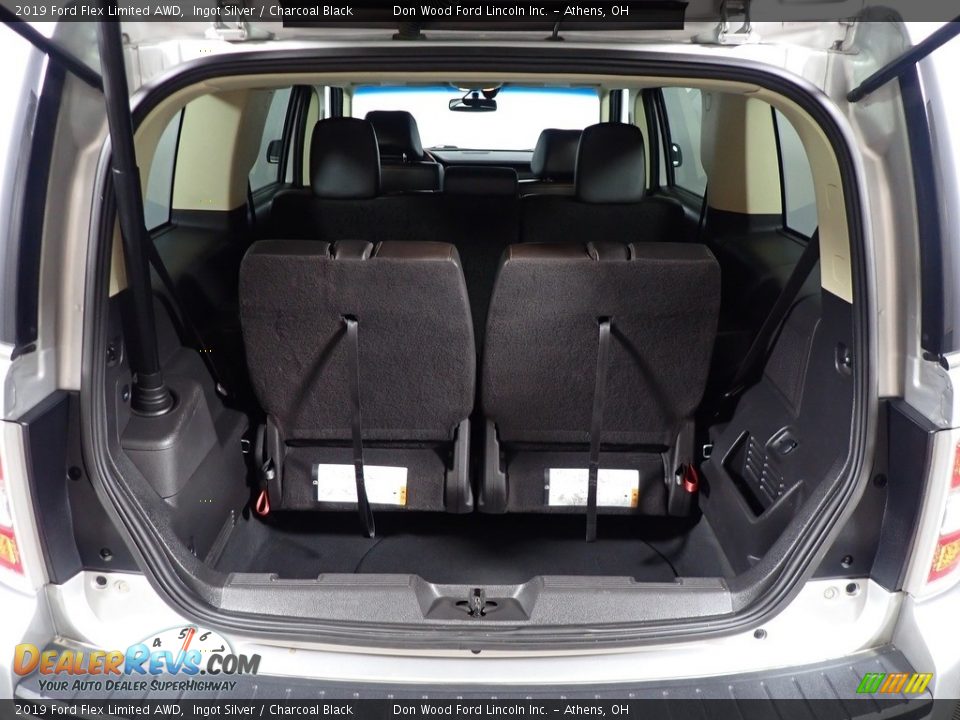2019 Ford Flex Limited AWD Ingot Silver / Charcoal Black Photo #16