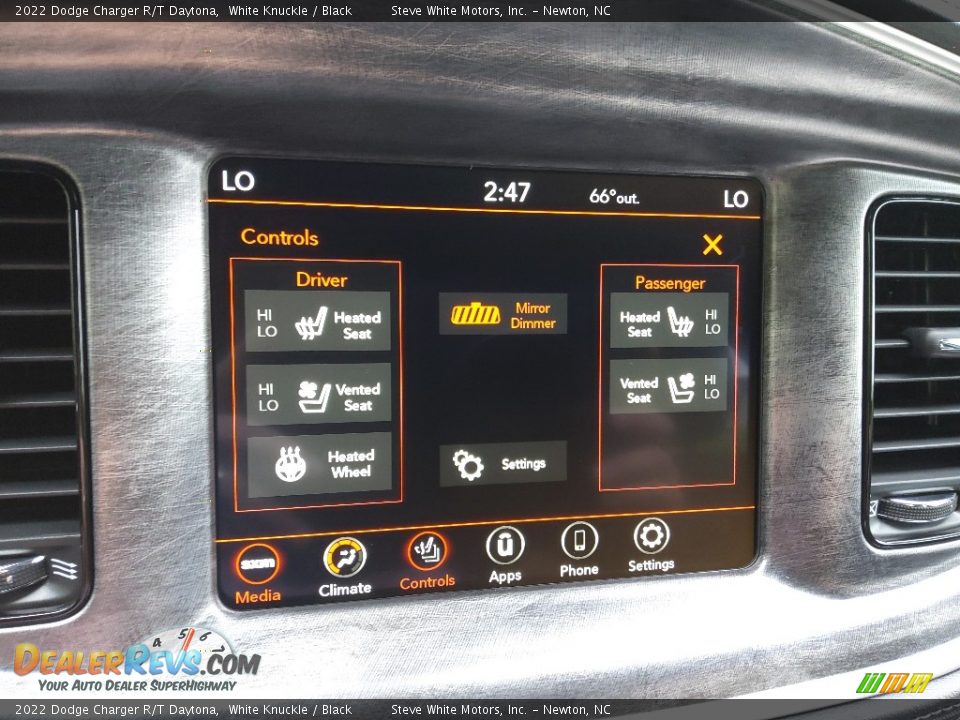 Controls of 2022 Dodge Charger R/T Daytona Photo #24