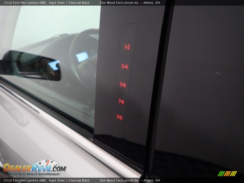 2019 Ford Flex Limited AWD Ingot Silver / Charcoal Black Photo #21
