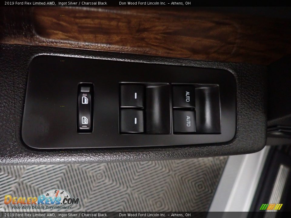 2019 Ford Flex Limited AWD Ingot Silver / Charcoal Black Photo #23