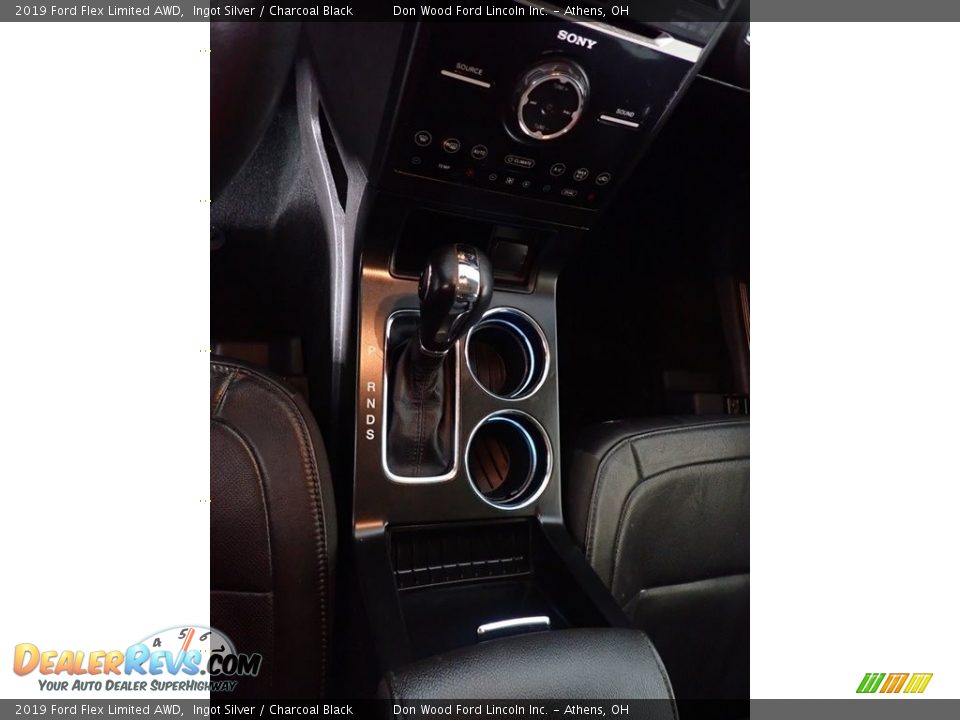 2019 Ford Flex Limited AWD Ingot Silver / Charcoal Black Photo #34