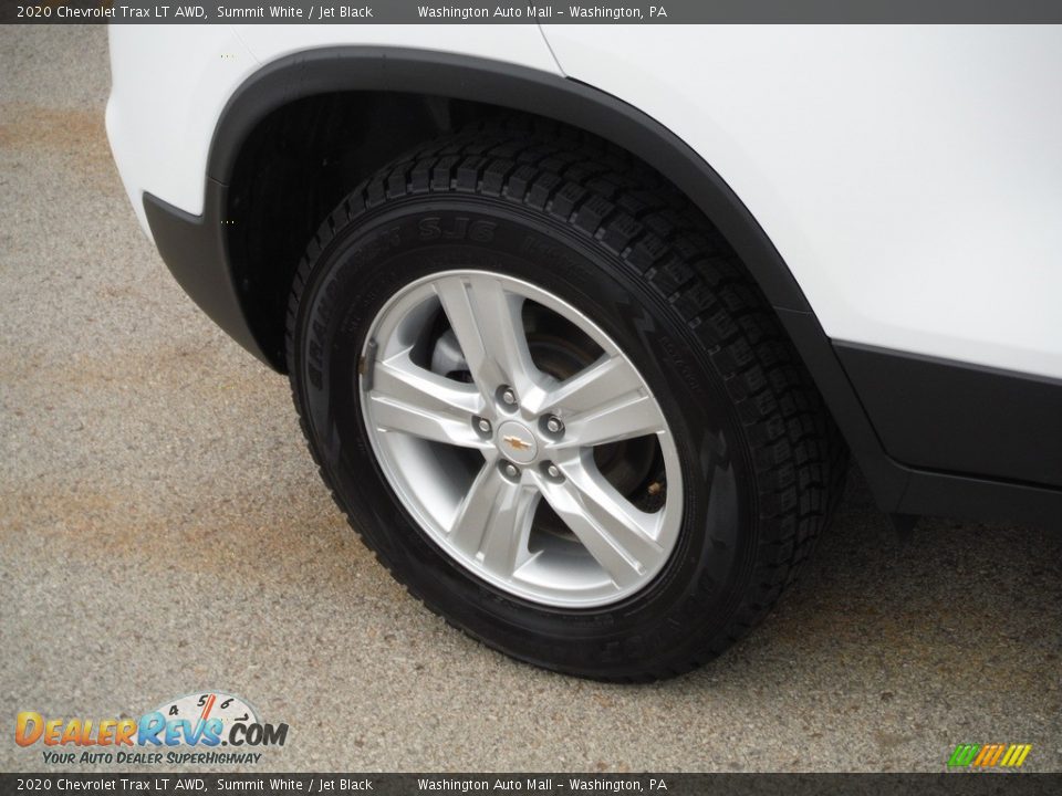 2020 Chevrolet Trax LT AWD Summit White / Jet Black Photo #3